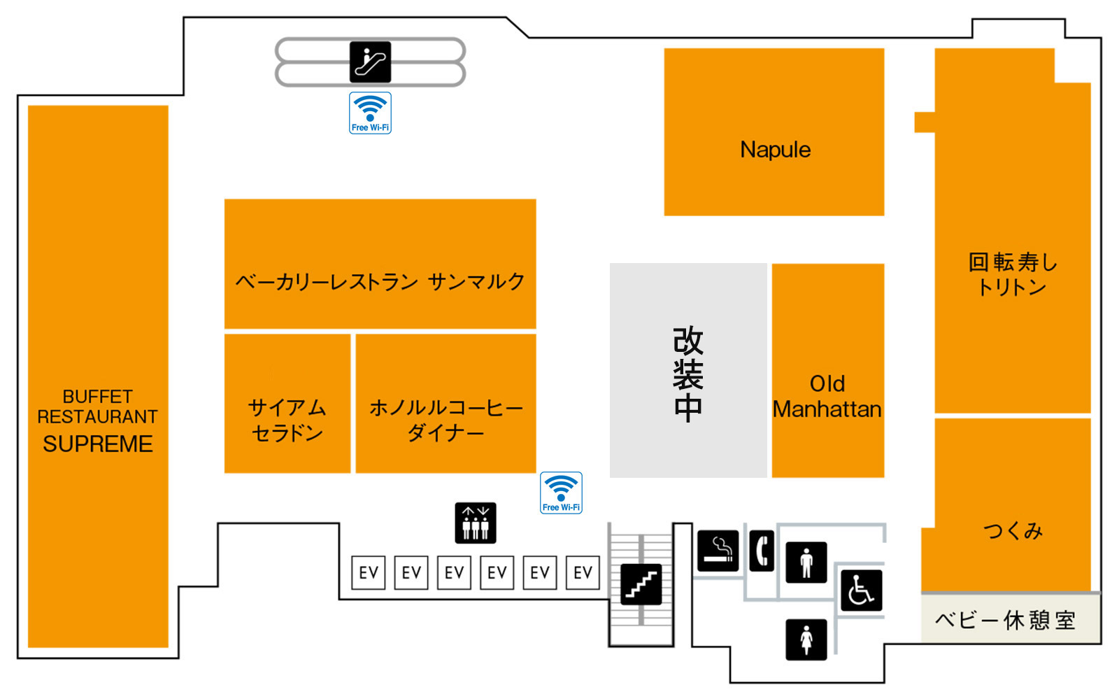 フロアマップ 11F