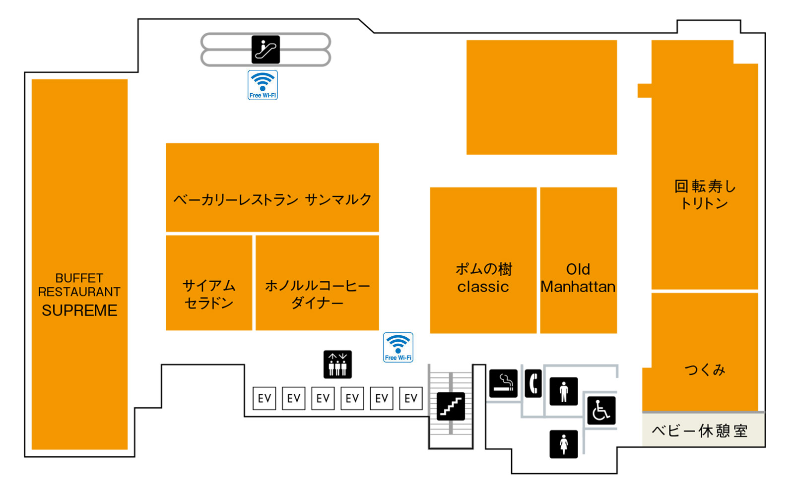 フロアマップ 11F