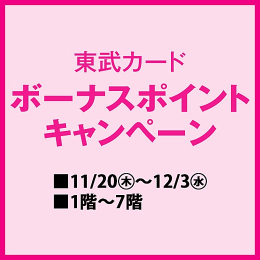 東武カード ボーナスポイントキャンペーン