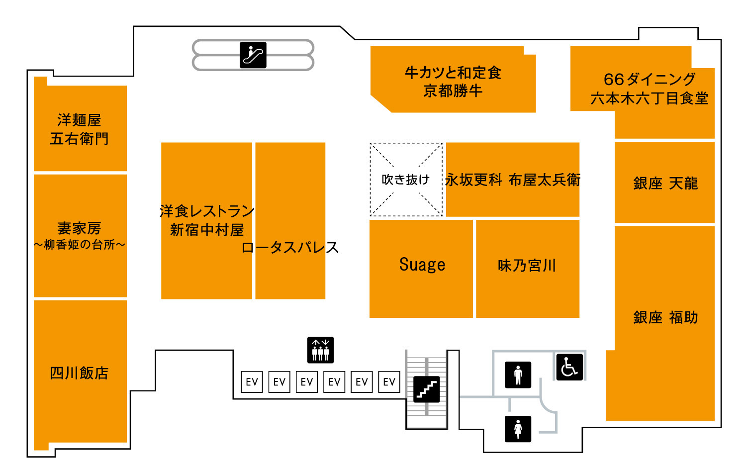 フロアマップ 12F