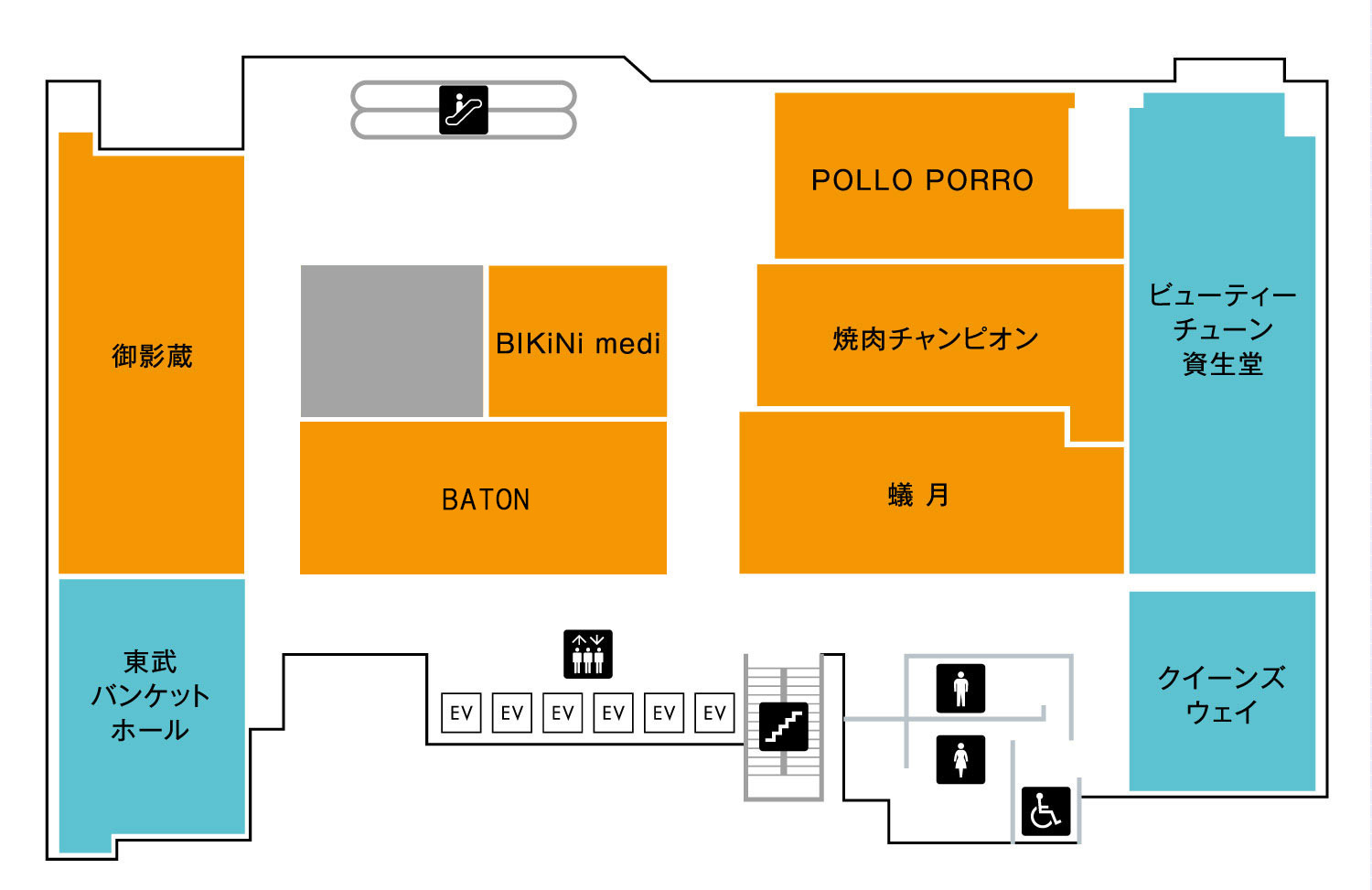 フロアマップ 14F