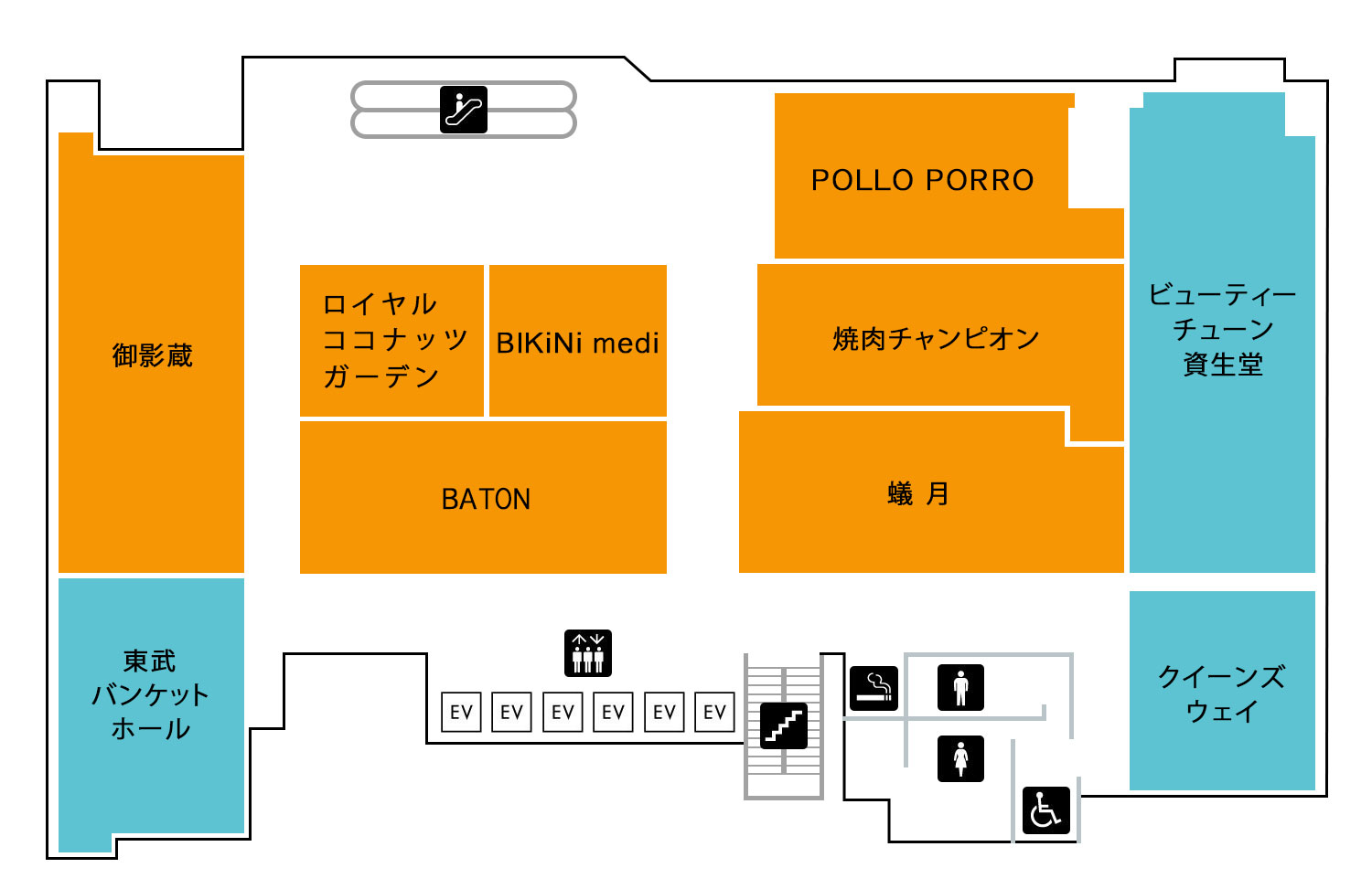 フロアマップ 14F