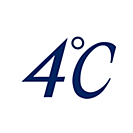４℃
