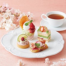 ＜トラネコボンボン監修＞お花見アフタヌーンティーセット