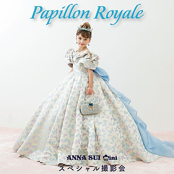 アナスイミニドレス アナスイ ミニ 豪華ワンピース(ドレス) 薔薇 - メルカリ