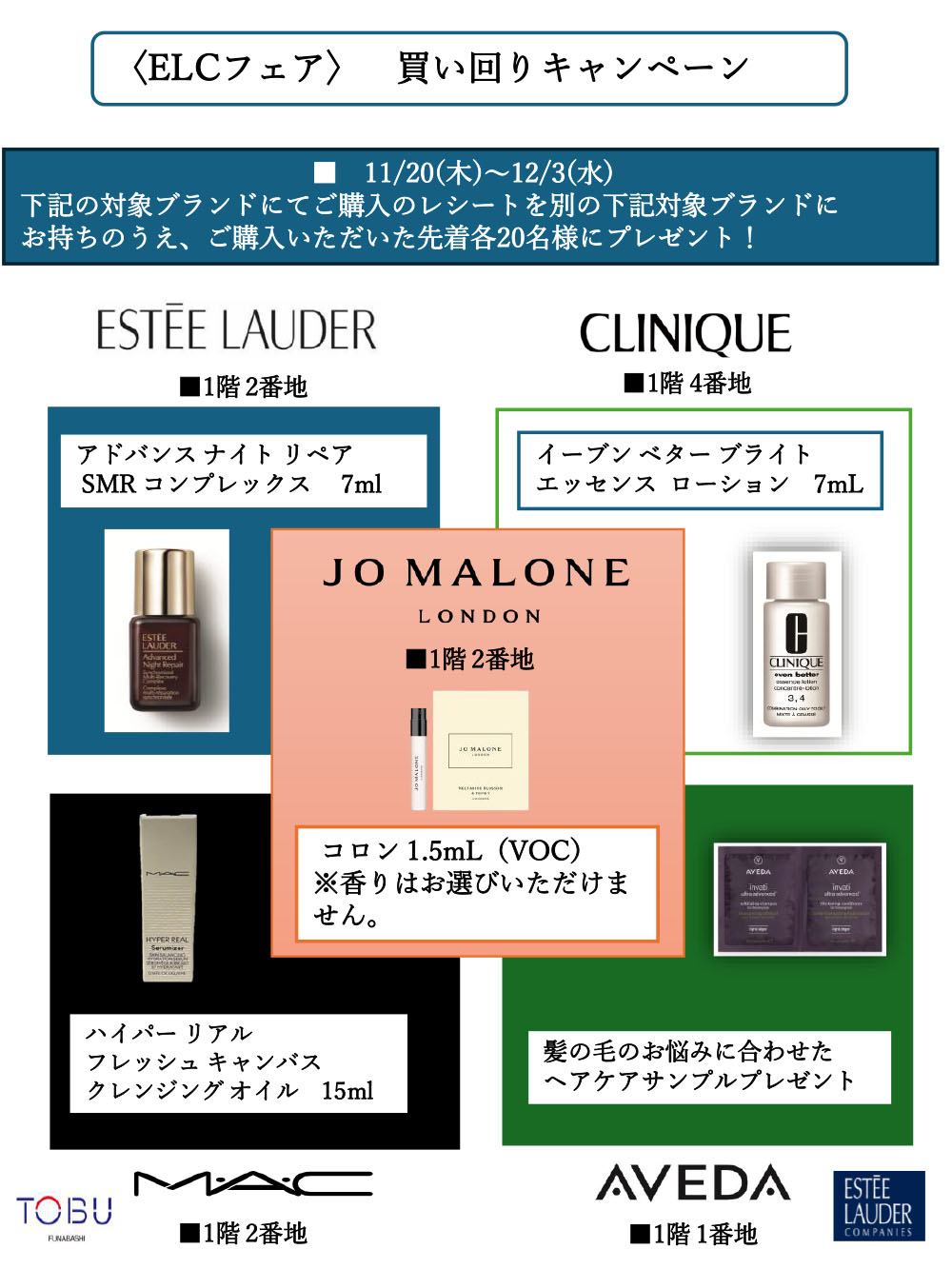 ELCフェア 買い回りキャンペーン