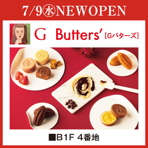 7/9(水) NEW OPEN [Gバターズ]